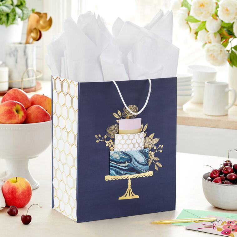 Hallmark 13" Elegant Cake Large Gift Bag