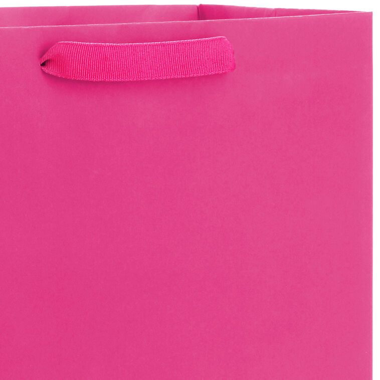 Hallmark 13" Hot Pink Large Gift Bag