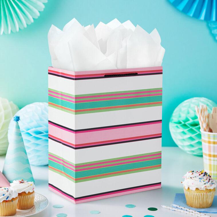 Hallmark 13" Modern Stripes Large Gift Bag