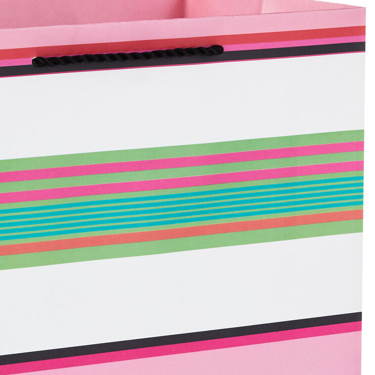 Hallmark 13" Modern Stripes Large Gift Bag
