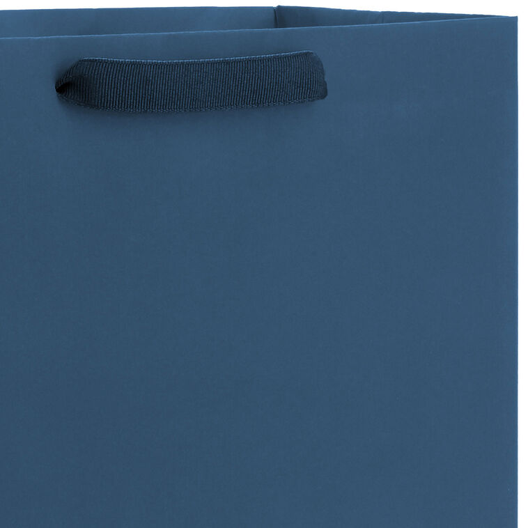 Hallmark 13" Navy Large Gift Bag