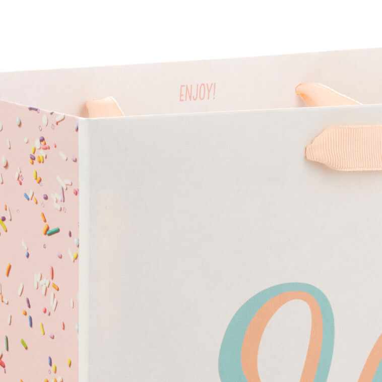 Hallmark 13" Pastel HBD Large Gift Bag