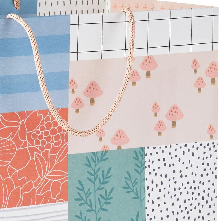 Hallmark 13" Patchwork Floral Large Gift Bag