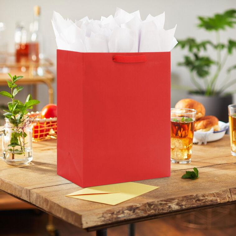 Hallmark 13" Red Large Gift Bag