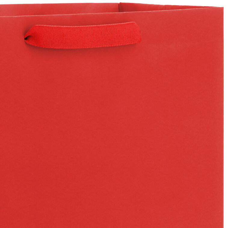 Hallmark 13" Red Large Gift Bag