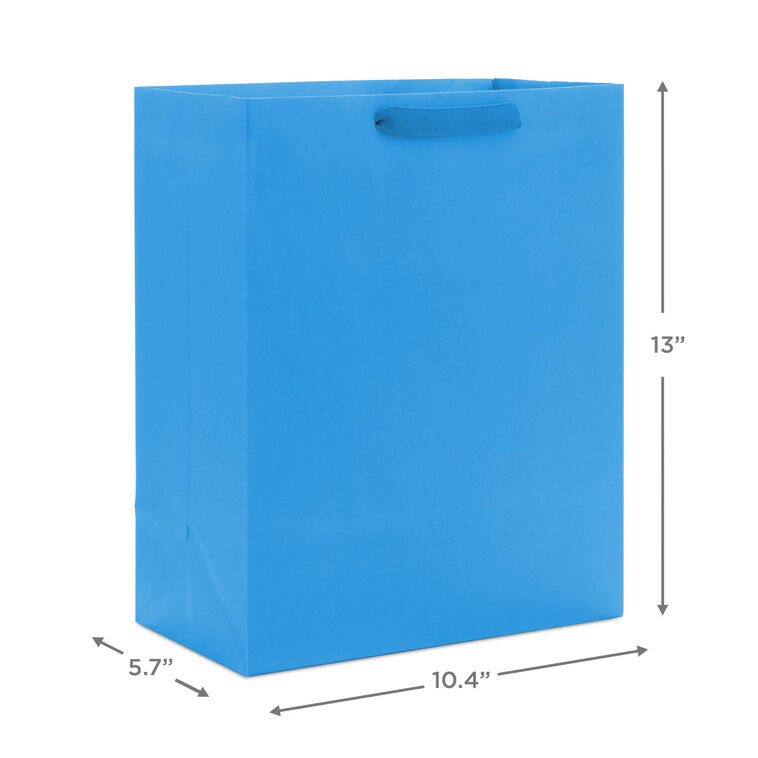 Hallmark 13" Royal Blue Large Gift Bag