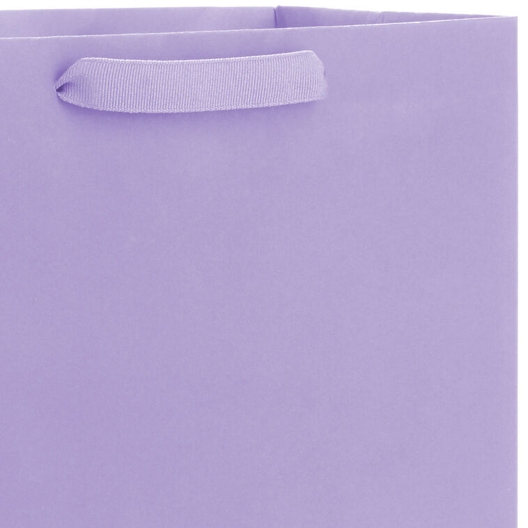 Hallmark 13" Solid Lavender Large Gift Bag