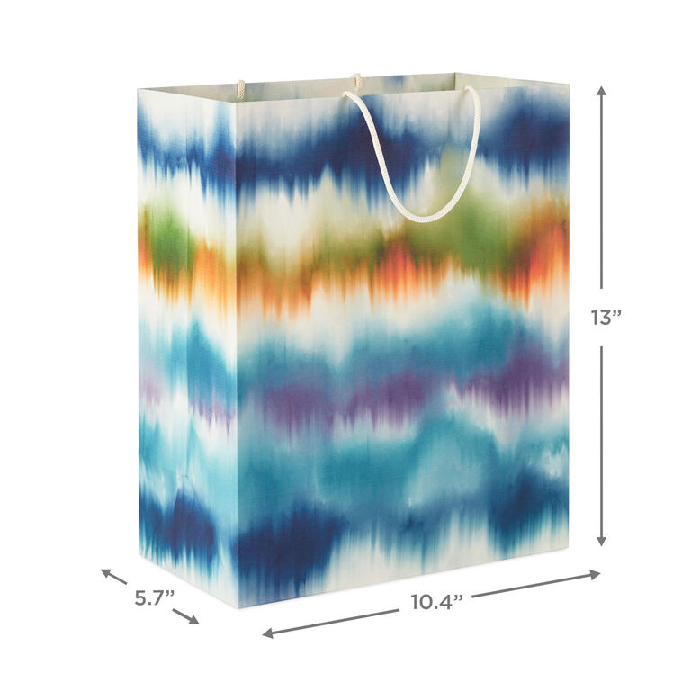 Hallmark 13" Watercolor Ikat Large Gift Bag