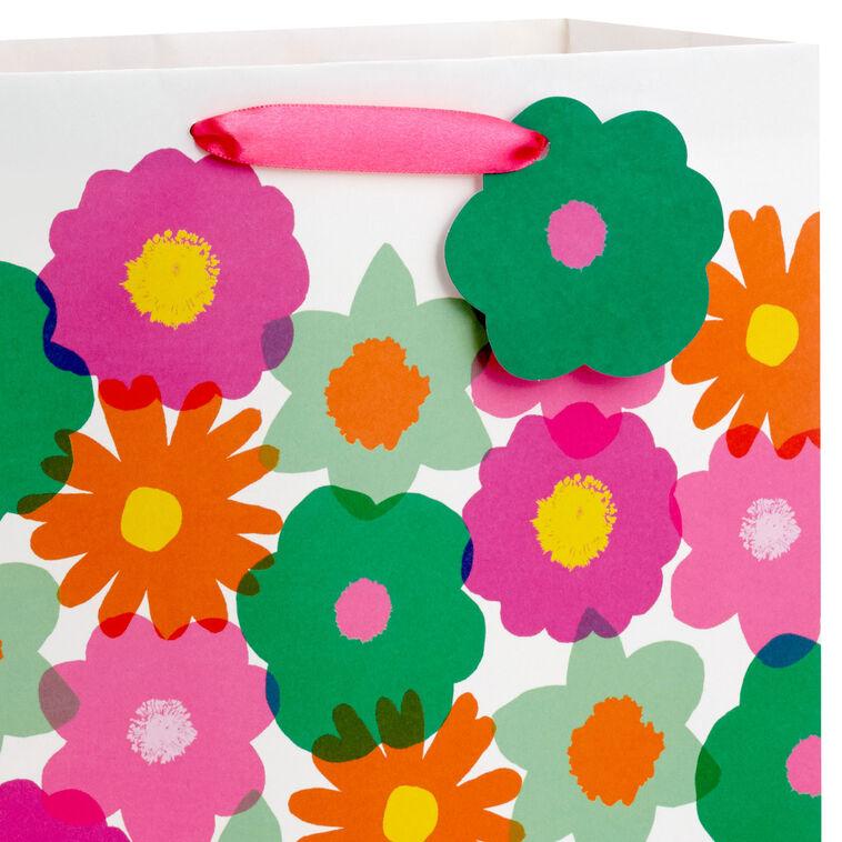 Hallmark 13" Whimsical Blooms Large Gift Bag