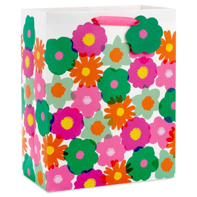 hallmark 13" Whimsical Blooms Large Gift Bag