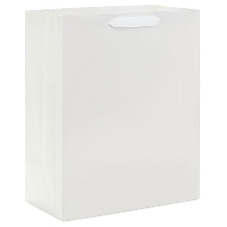 hallmark 13" White Large Gift Bag