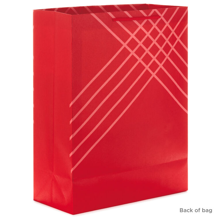 Hallmark 14.4" Red 3-Pack Gift Bags