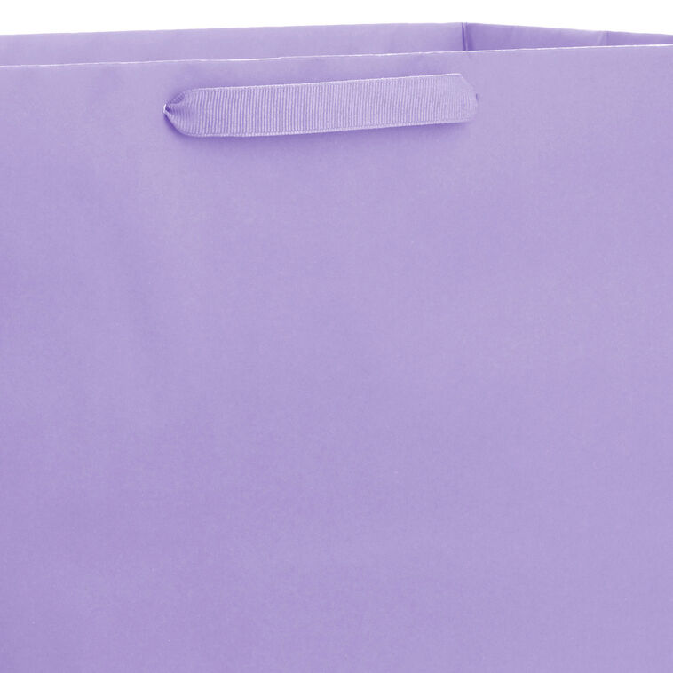 Hallmark 15" Lavender Extra-Deep Gift Bag
