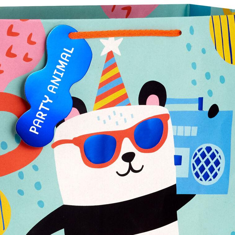 Hallmark 15" Panda Party Animal Extra-Deep Gift Bag
