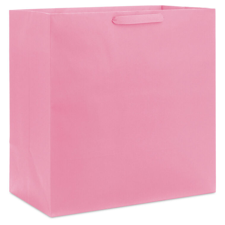 hallmark 15" Pink Extra-Deep Gift Bag