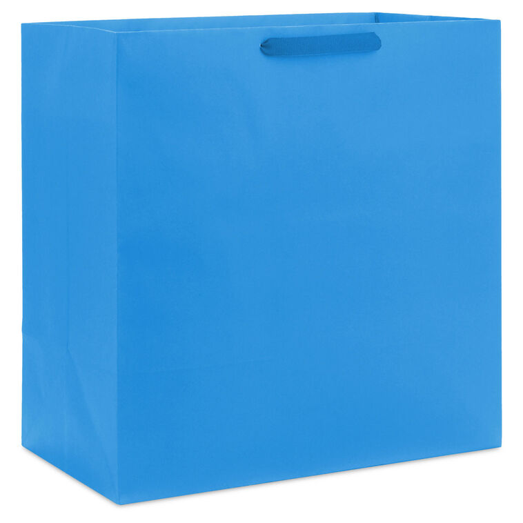 hallmark 15" Royal Blue Extra-Deep Gift Bag