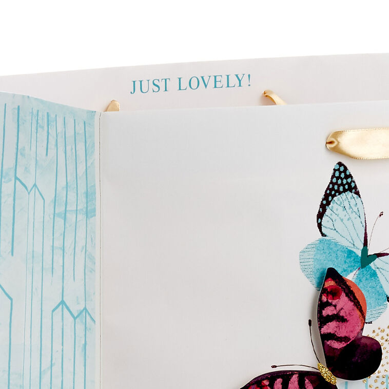 Hallmark 20" Butterfly Cake Jumbo Gift Bag