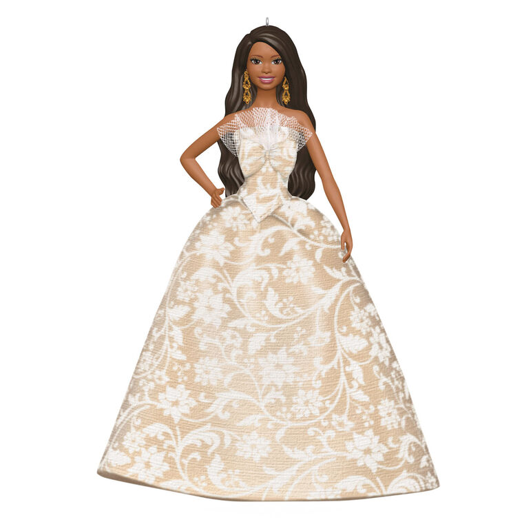 hallmark 2025 Black Holiday Barbie™ Ornament