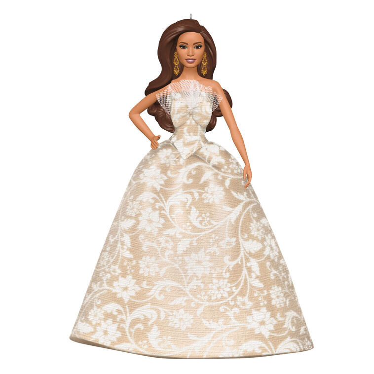hallmark 2025 Latina Holiday Barbie™ Ornament