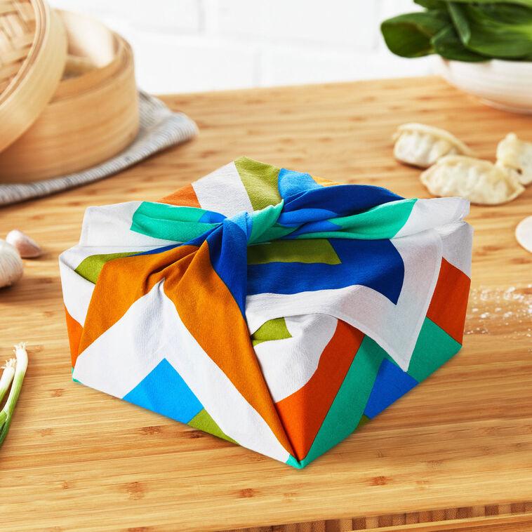 Hallmark 26" Bold Stripes Fabric Gift Wrap