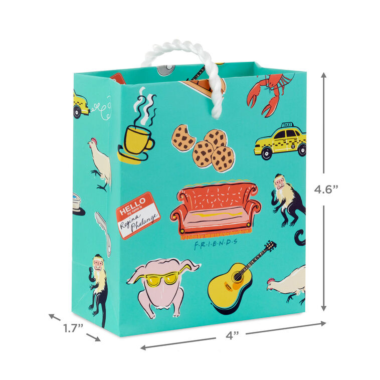 Hallmark 4.6" Friends Gift Card Holder Mini Bag