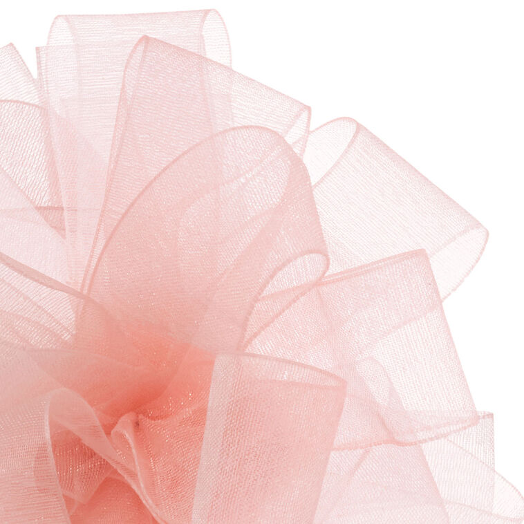 Hallmark 4.6" Light Pink Sheer Ribbon Gift Bow