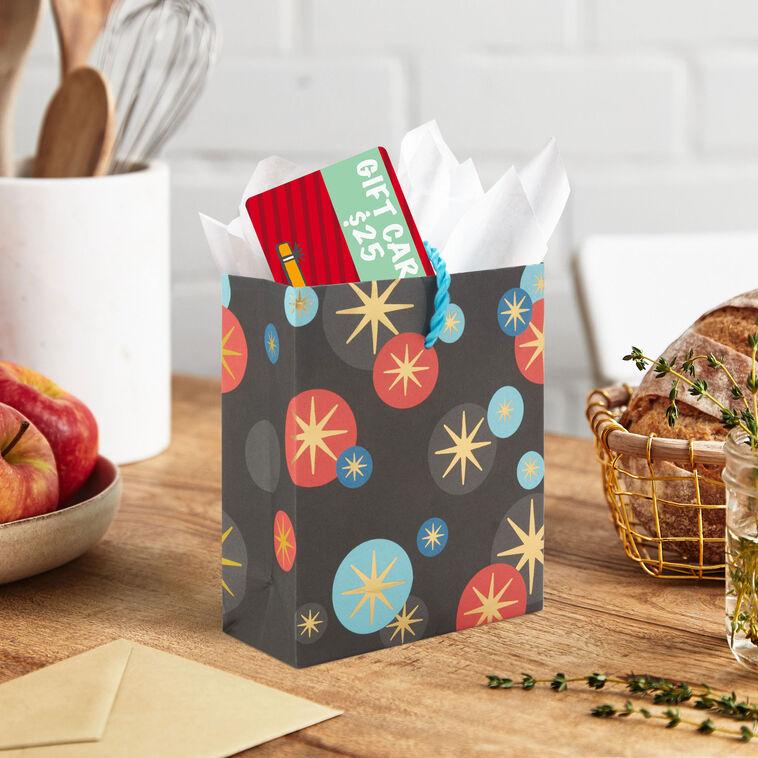 Hallmark 4.6" Starburst Gift Card Holder Mini Bag