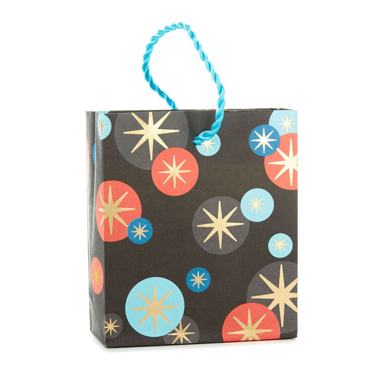 hallmark 4.6" Starburst Gift Card Holder Mini Bag