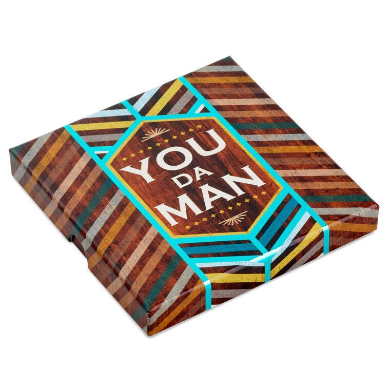 hallmark 4" You Da Man Gift Card Holder Box