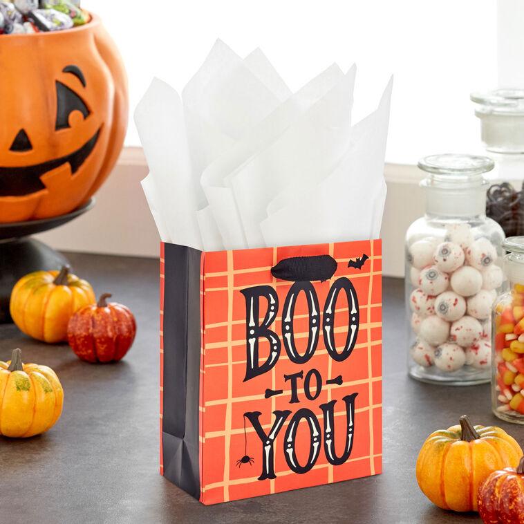 Hallmark 6.5" Boo To You Small Halloween Gift Bag