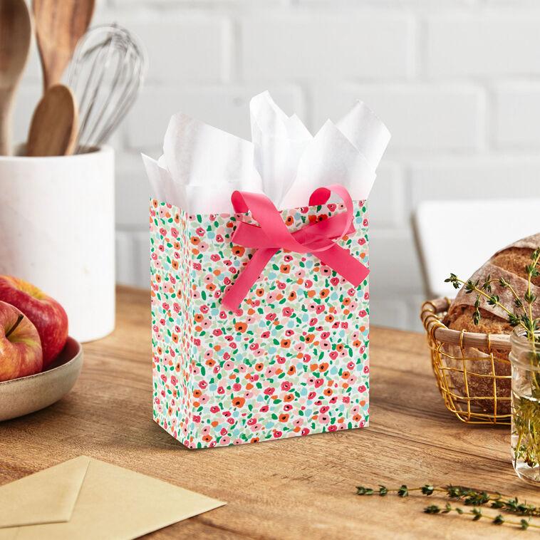 Hallmark 6.5" Bright Floral Small Gift Bag