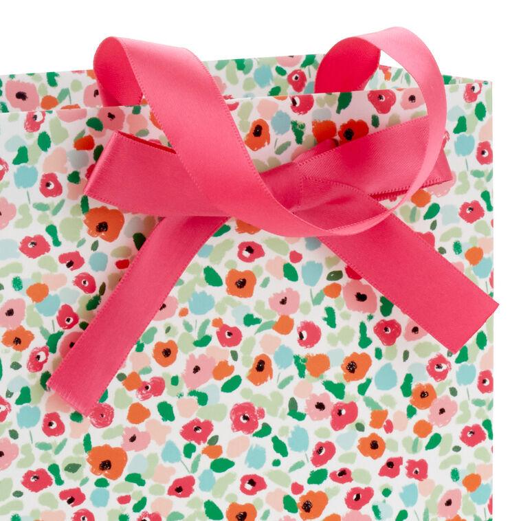 Hallmark 6.5" Bright Floral Small Gift Bag