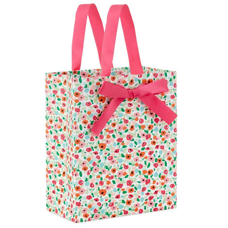 hallmark 6.5" Bright Floral Small Gift Bag