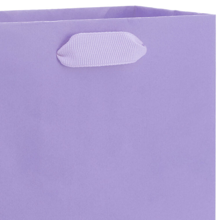 Hallmark 6.5" Solid Lavender Small Gift Bag