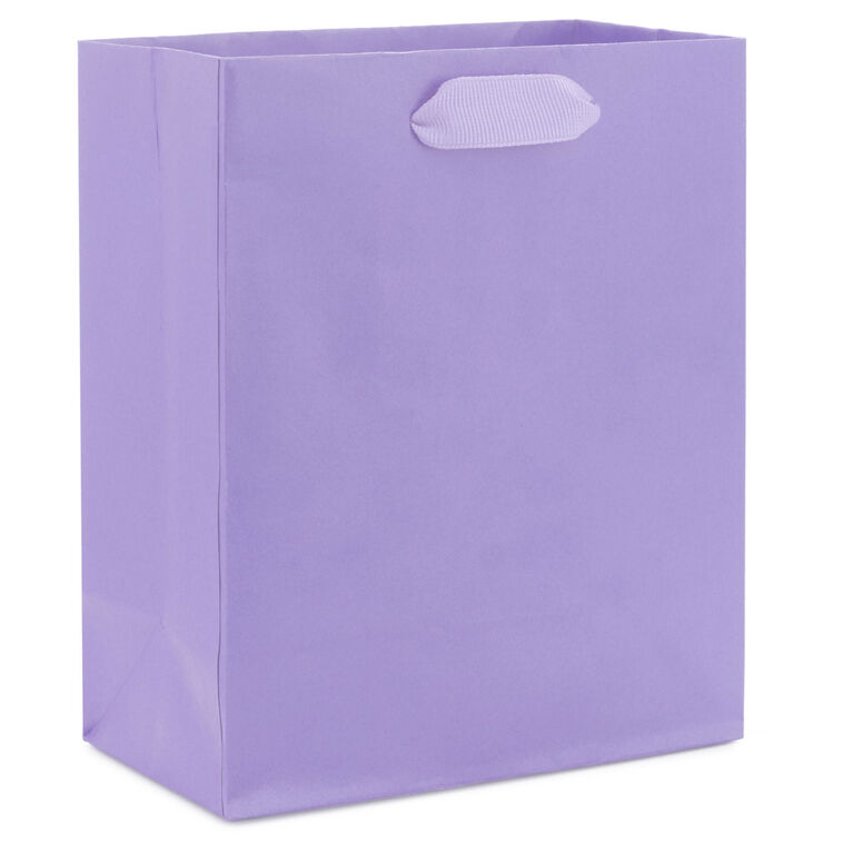 hallmark 6.5" Solid Lavender Small Gift Bag