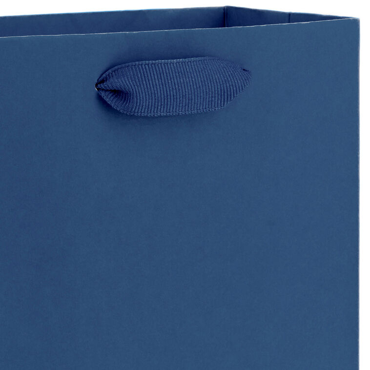 Hallmark 6.5" Solid Navy Blue Small Gift Bag