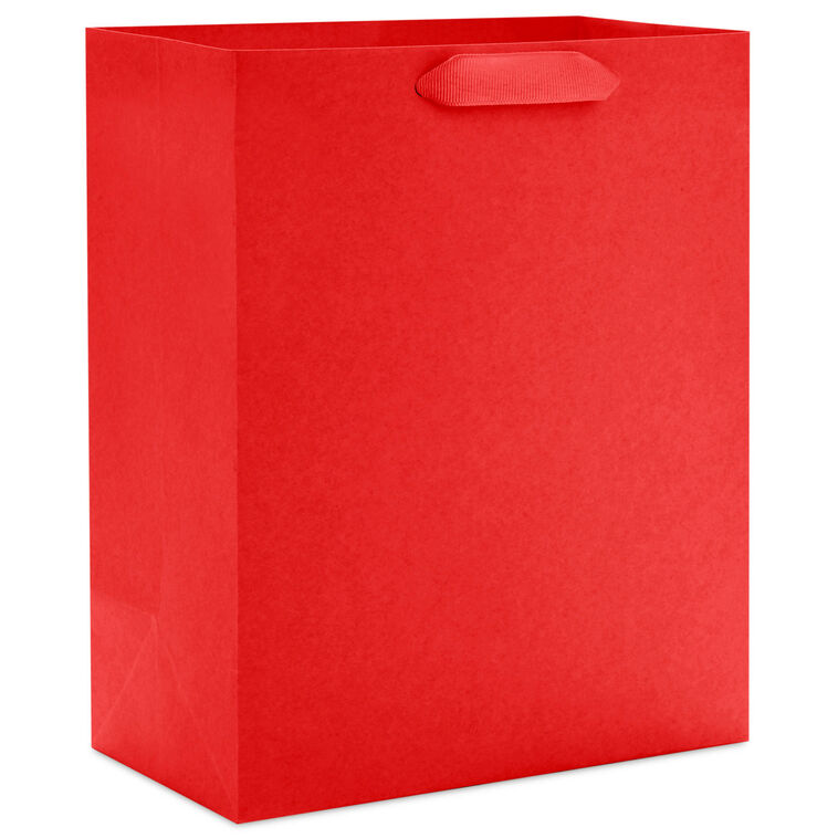 hallmark 6.5" Solid Red Small Gift Bag