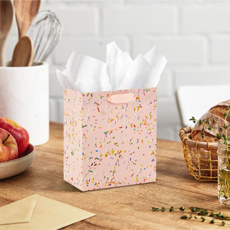 Hallmark 6.5" Sprinkles On Pink Small Gift Bag
