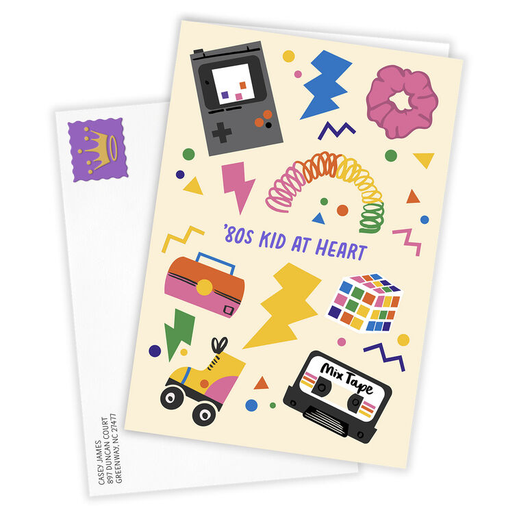 Hallmark 80s Retro Custom Card