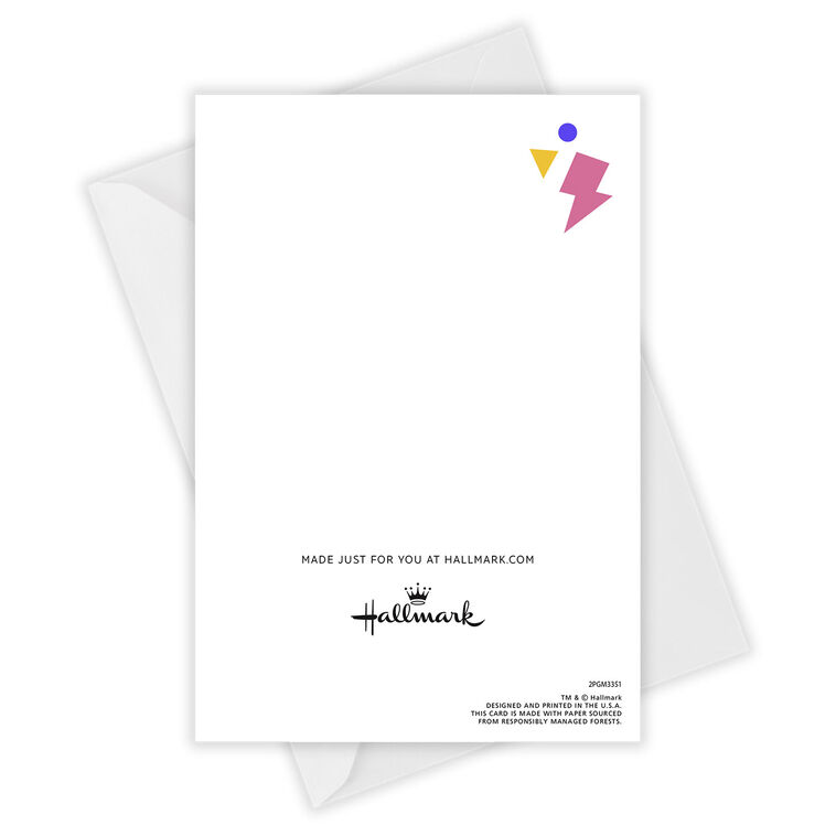 Hallmark 80s Retro Custom Card