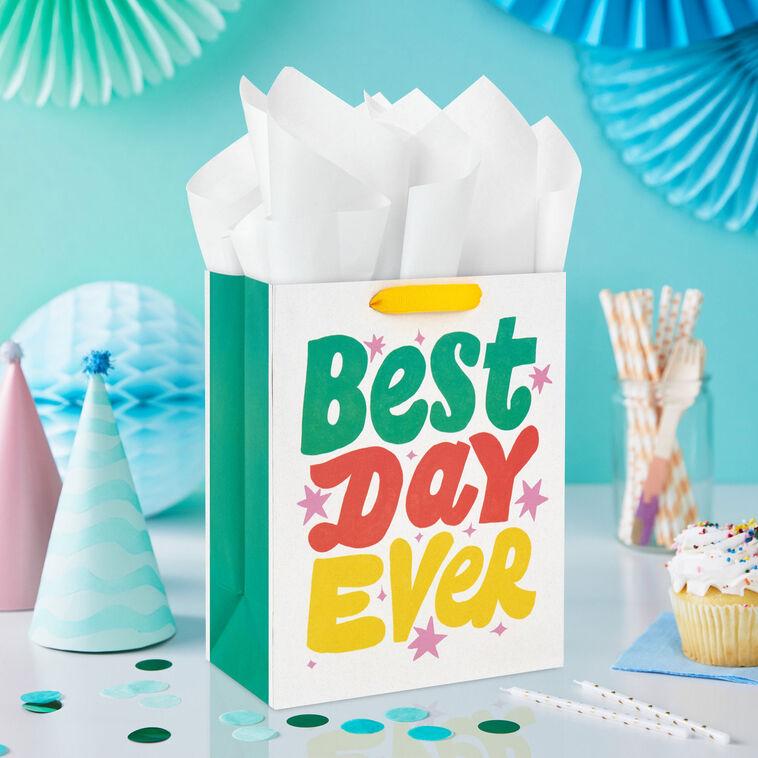 Hallmark 9.6" Best Day Ever Medium Gift Bag