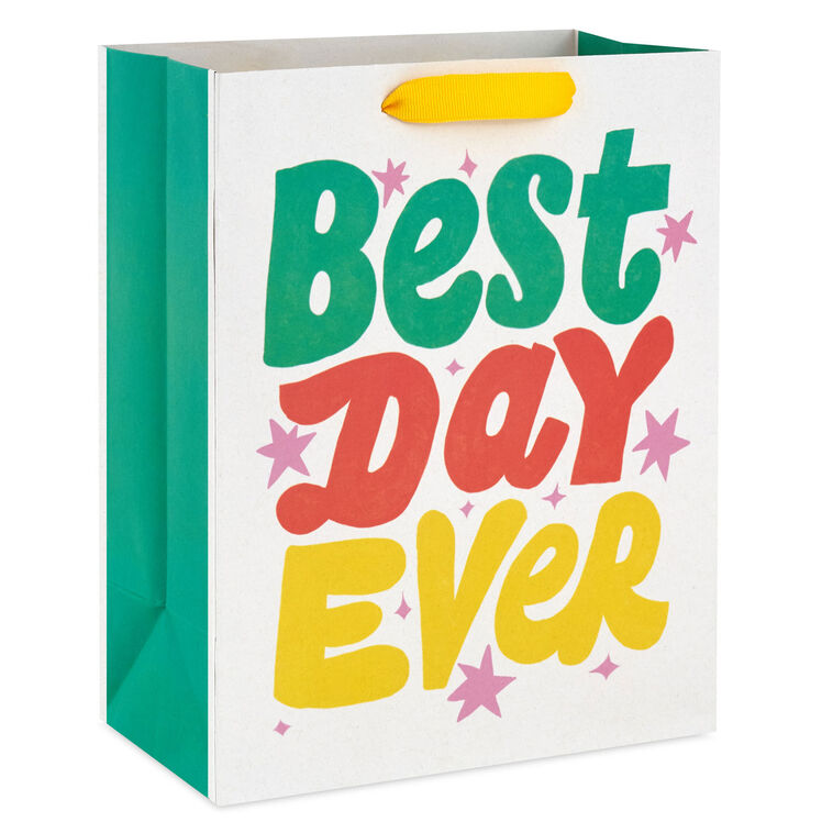 hallmark 9.6" Best Day Ever Medium Gift Bag