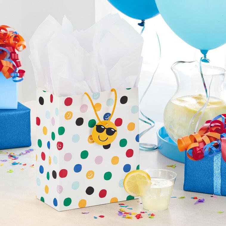 Hallmark 9.6" Happy Polka Dots Medium Gift Bag