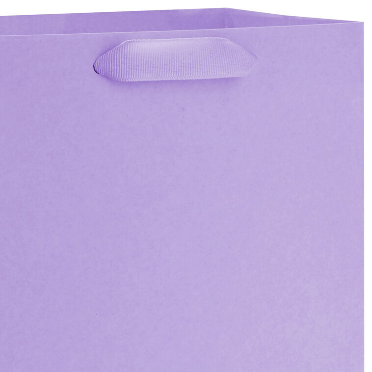 Hallmark 9.6" Solid Lavender Medium Gift Bag