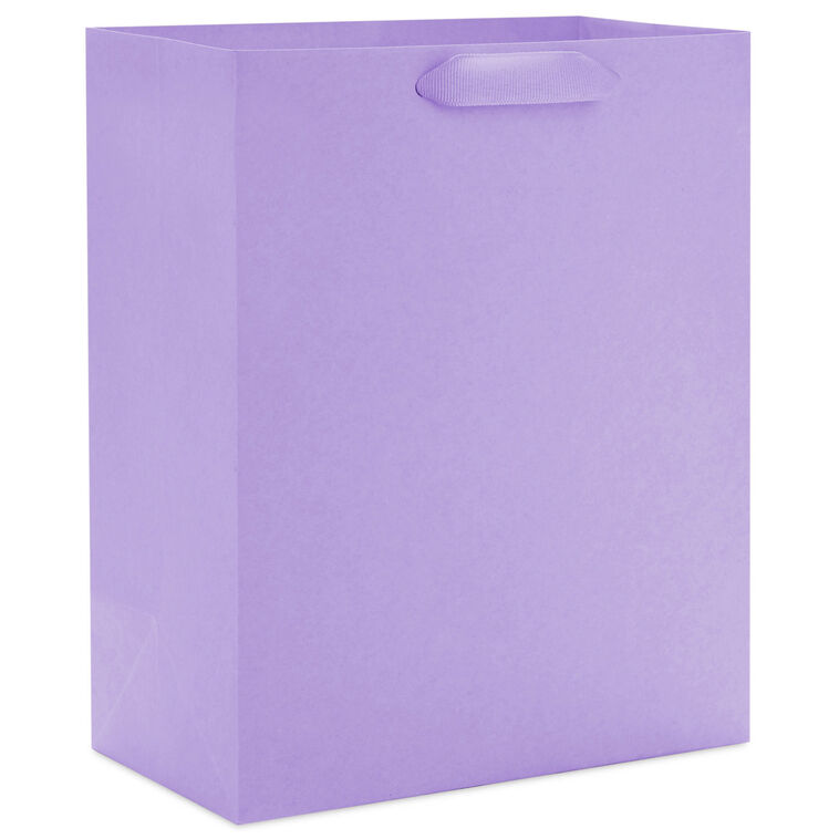 hallmark 9.6" Solid Lavender Medium Gift Bag