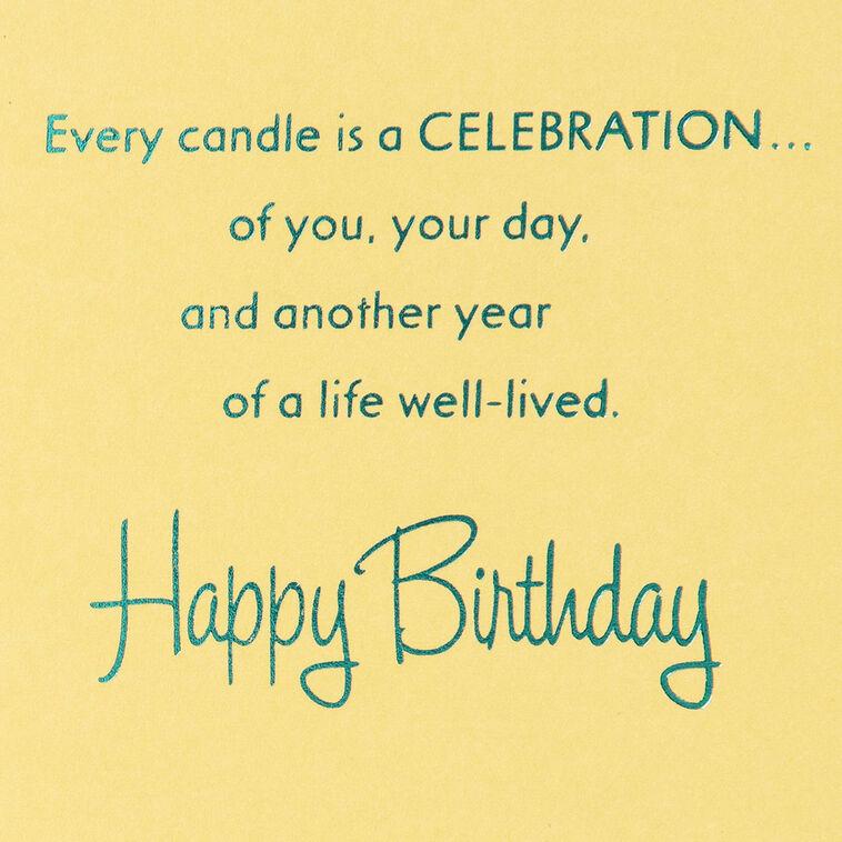 Hallmark 90 Bright Years Of You 90th Birthday Card