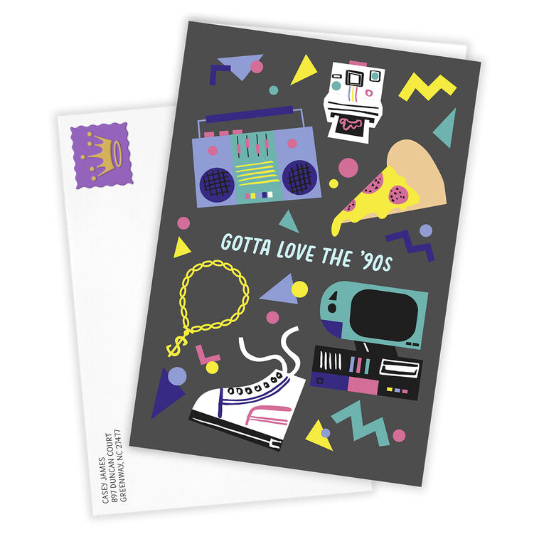 Hallmark 90s Retro Custom Card