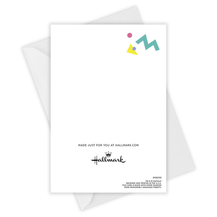 Hallmark 90s Retro Custom Card