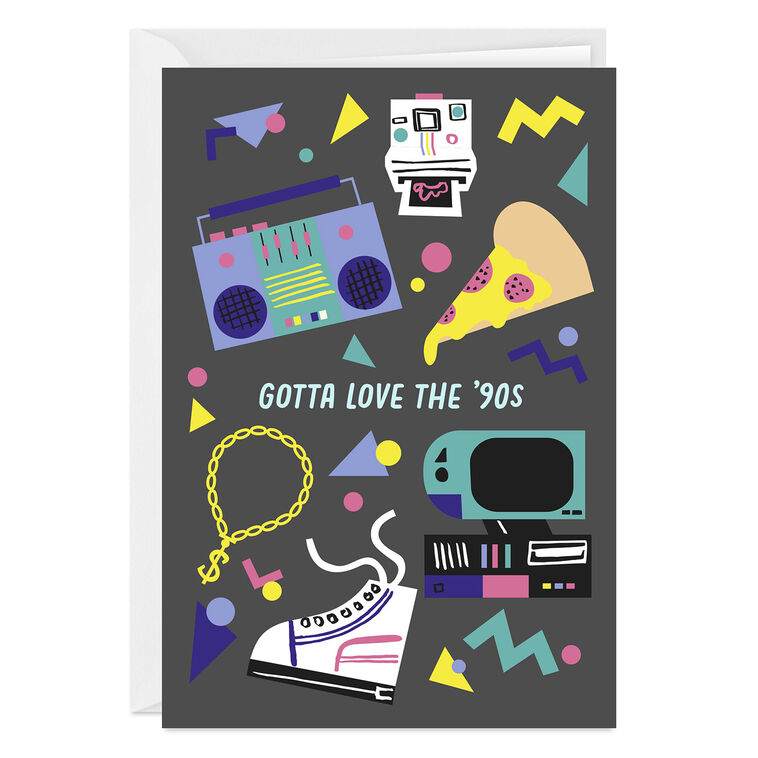 hallmark 90s Retro Custom Card