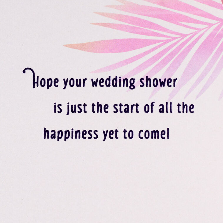 Hallmark A Beautiful Beginning Wedding Shower Card